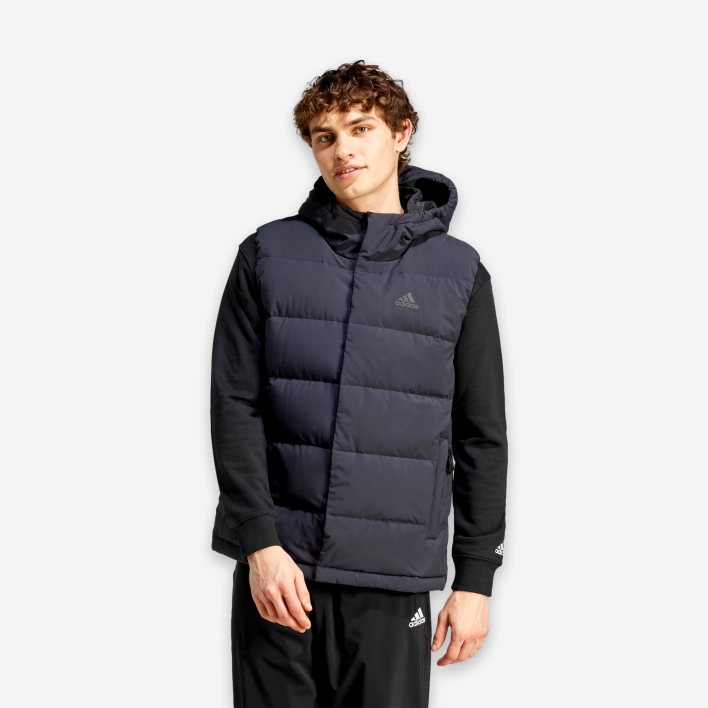 adidas Helionic Hooded Down Vest