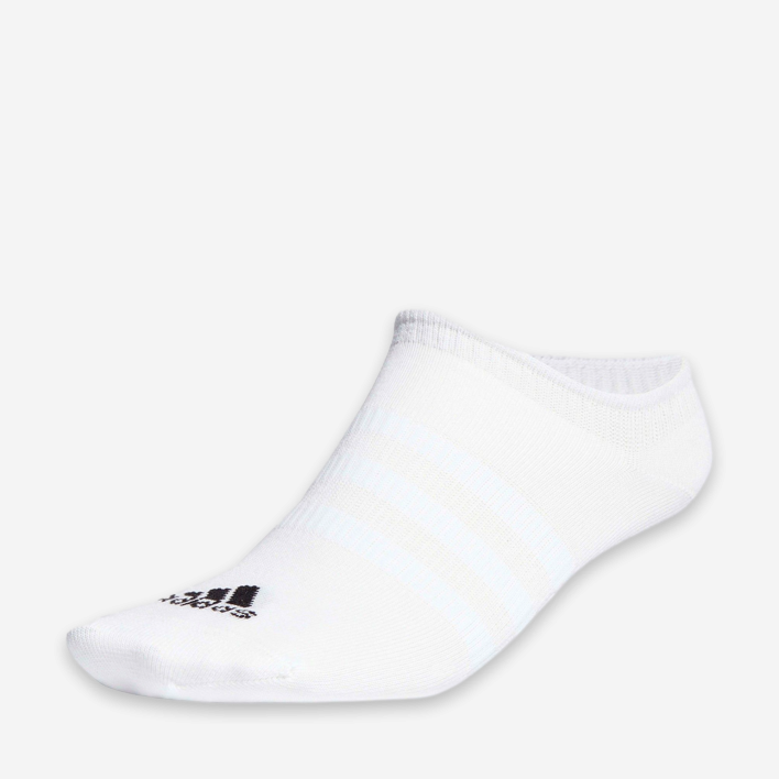 adidasThin and Light No Show Socks 3 Pairs 1