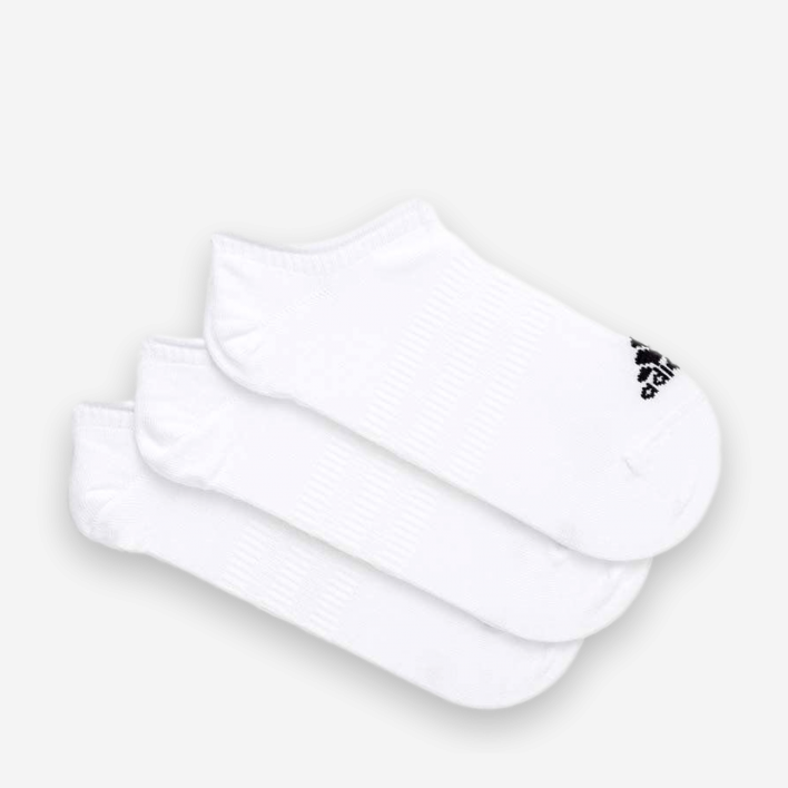 adidasThin and Light No Show Socks 3 Pairs 3