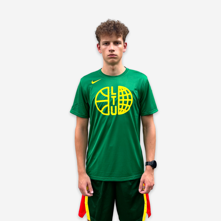 Nike Lithuania Team Practice SS Tee Olympia 24