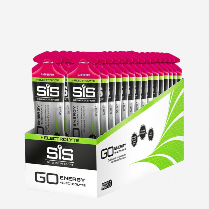 SIS GO Energy Gel Electrolyte - Raspberry 1