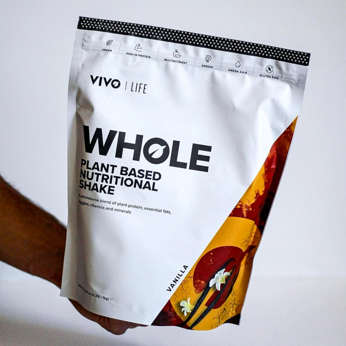 Vivo Life Whole Plant Based Nutritional Shake Vanilla 1kg. 1